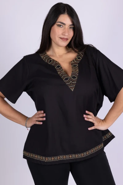 CASACCA CURVY RICAMO MARA...