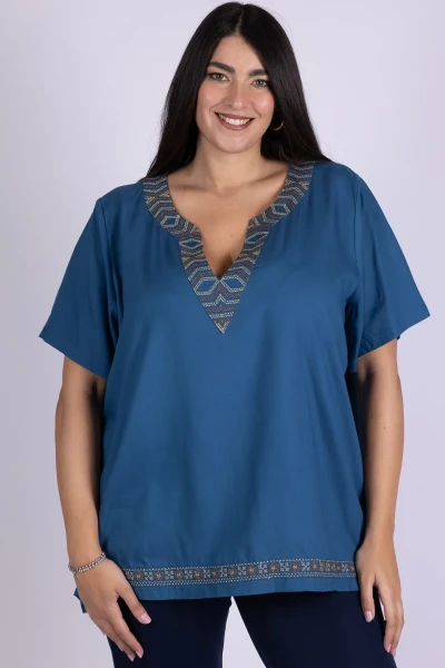 CASACCA CURVY RICAMO MARA...