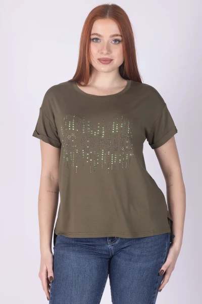 T-SHIRT SCRITTA ICONIC...