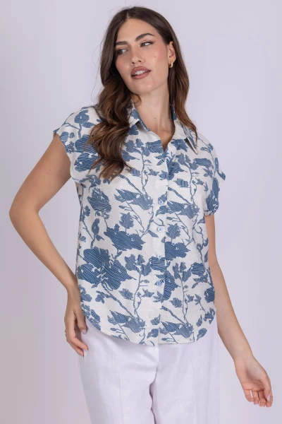 CAMICIA MISTO LINO MARA...