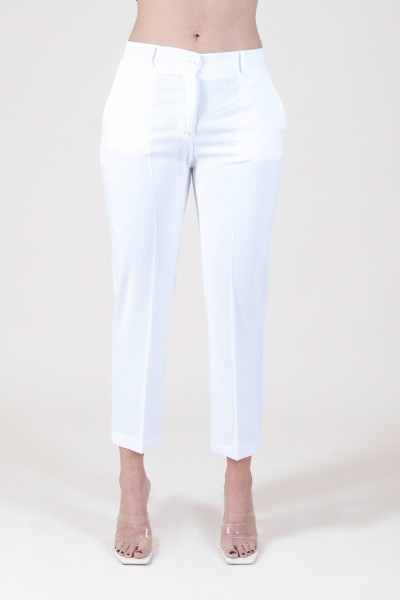 PANTALONE IN LINO MARA...