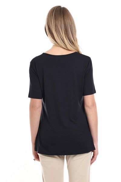 T-SHIRT TARTARUGA RICAMATA...