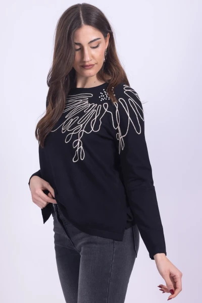 MAGLIA GIOROCOLLO FIORE...