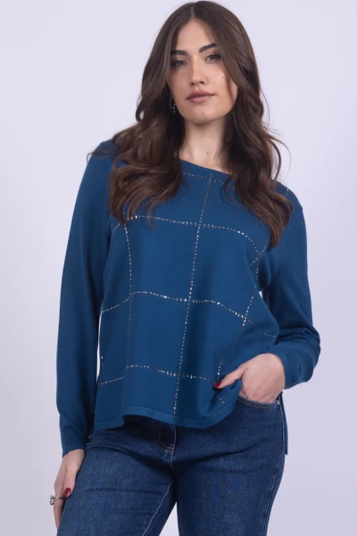 MAGLIA STRASS MARA CAROL 58035