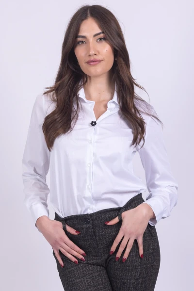 CAMICIA BOTTONE GIOIELLO...