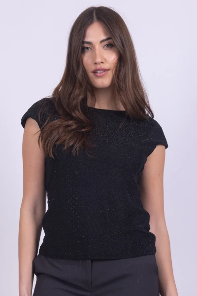 CASACCA IN MAGLIA STRASS...