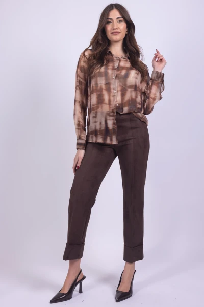 CAMICIA GEORGETTE LUREX...