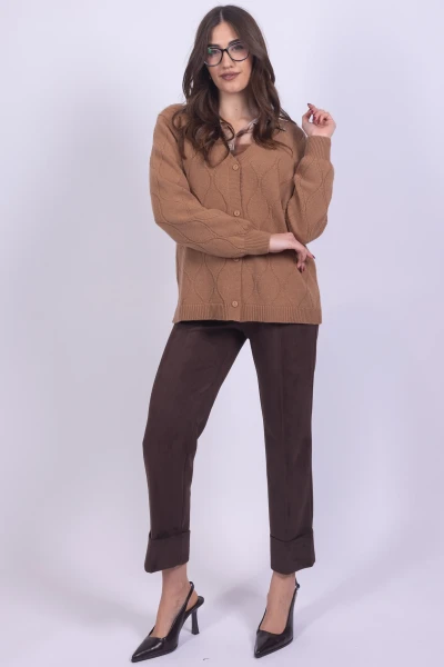 CARDIGAN IN PURA LANA...