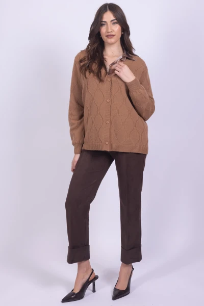 CARDIGAN IN PURA LANA...