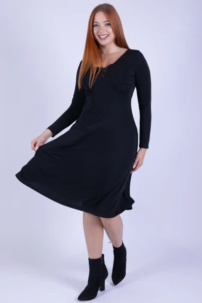 ABITO JERSEY SCOLLO V CON...