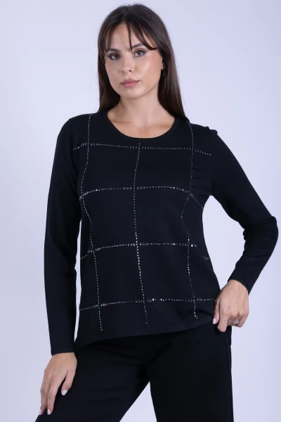 MAGLIA STRASS MARA CAROL 58035