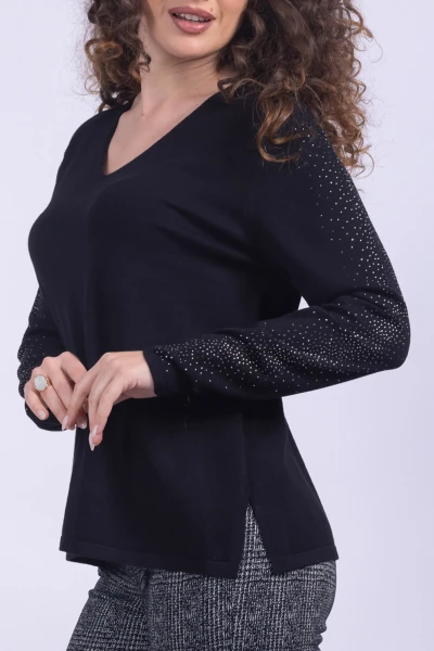 MAGLIA STRASS CON SPACCHI...