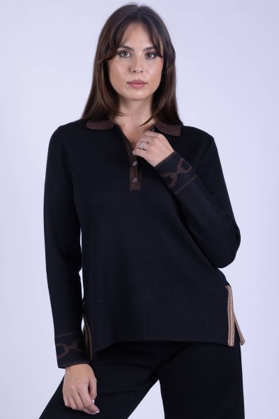 POLO LUREX STRASS MARA...