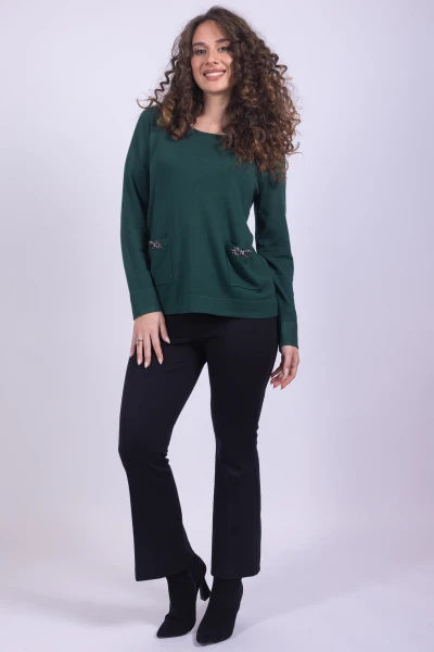PANTALONE A ZAMPETTA PUNTO...