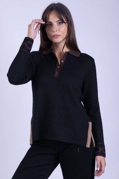POLO LUREX STRASS MARA...