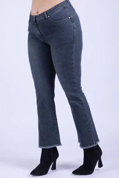 JEANS CROPPED A ZAMPETTA...