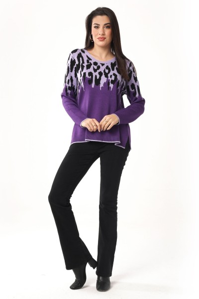 MAGLIA  ANIMALIER JAQUARD...