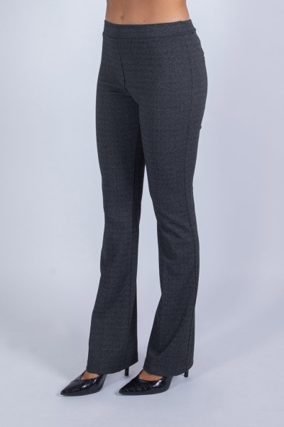 PANTALONE ZAMPA JAQUARD...