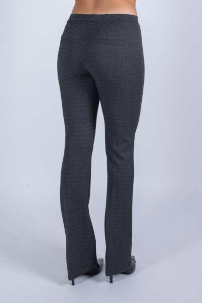 PANTALONE ZAMPA JAQUARD...