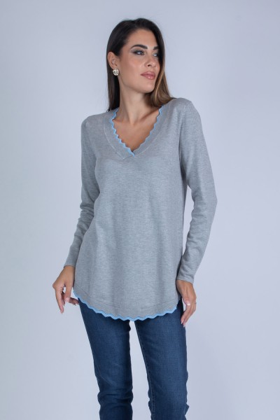 MAGLIA ZIG ZAG MARA CAROL...
