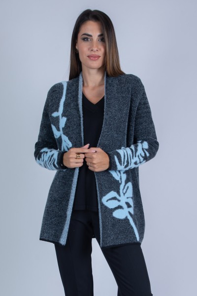 CARDIGAN PELO JACQUARD MARA...