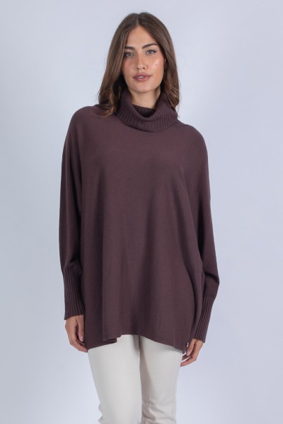 MAGLIA OVER COLLO ALTO MARA...