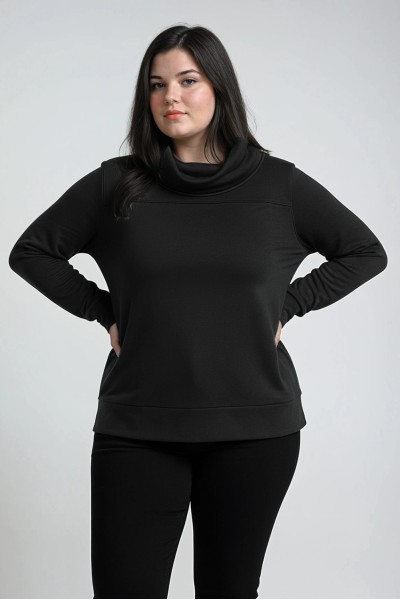 MAGLIA CURVY GIROCOLLO MARA...
