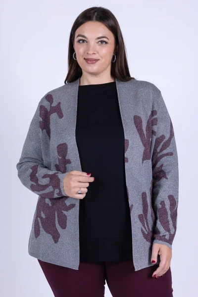 CARDIGAN CURVY LUREX MARA...