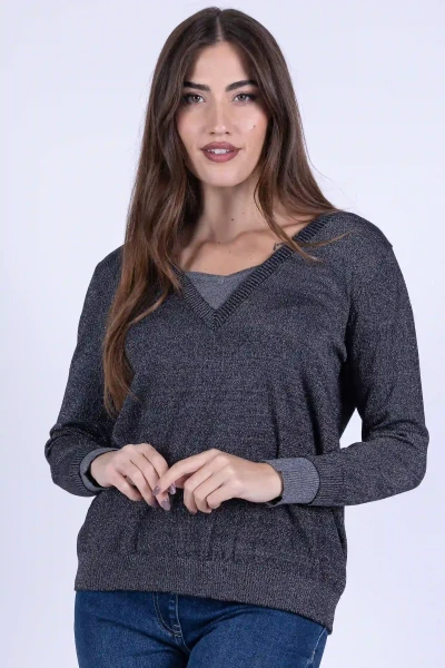 MAGLIA INSERTI LUREX MARA...