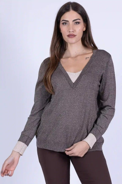 MAGLIA INSERTI LUREX MARA...