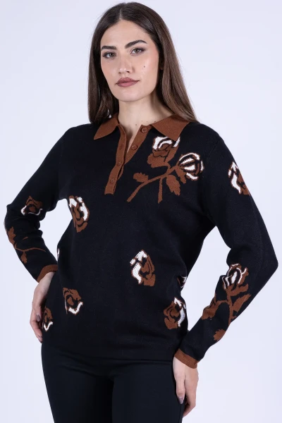 POLO FIORI JACQUARD MARA...