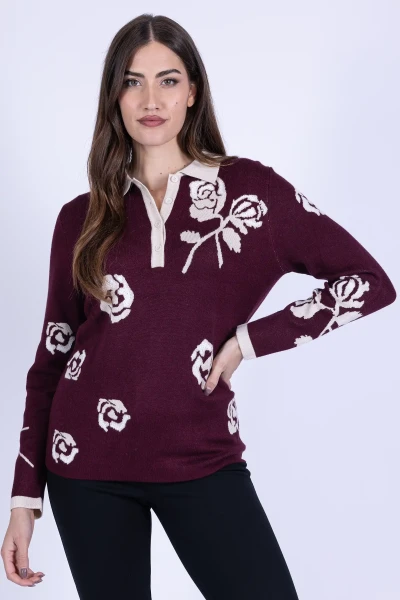 POLO FIORI JACQUARD MARA...