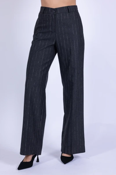 PANTALONE RIGATO AD INTARSI...