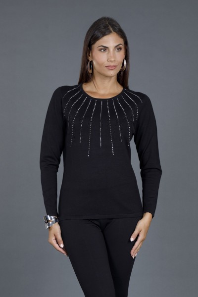 MAGLIA DONNA STRASS MARA...