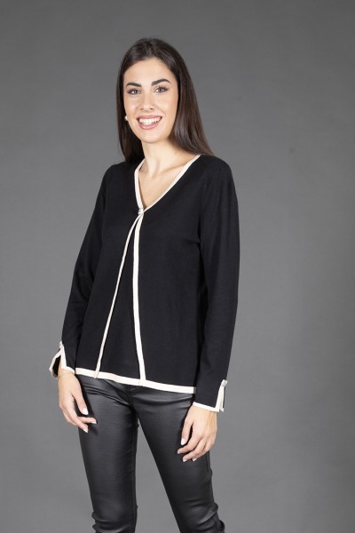 FINTO TWIN SET DONNA MARA...
