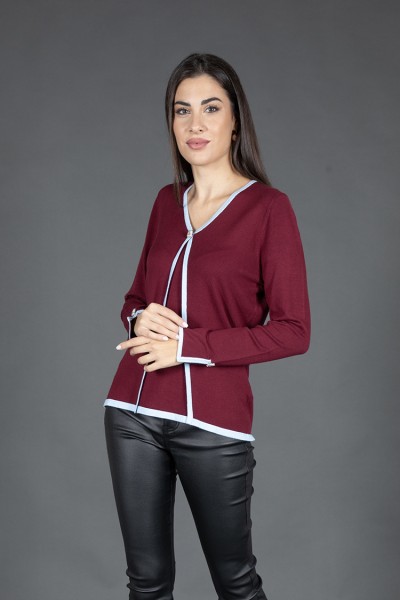 FINTO TWIN SET DONNA MARA...