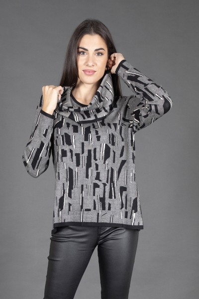 MAGLIA DONNA JAQUARD MARA...