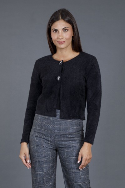 CARDIGAN DONNA CON PELO...