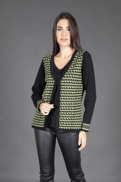 FINTO TWIN SET  DONNA MARA...