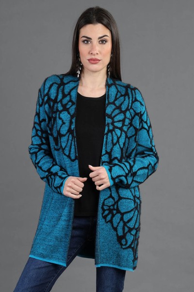 CARDIGAN  DONNA IN PELO...