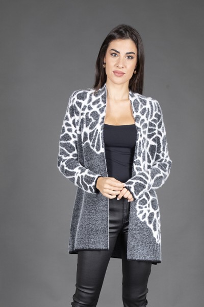 CARDIGAN  DONNA IN PELO...