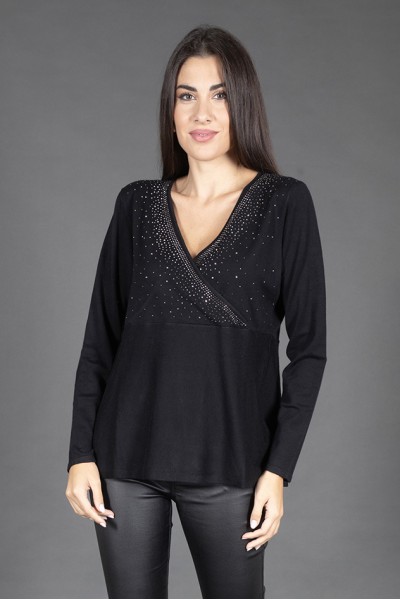 MAGLIA DONNA INCROCIATA...