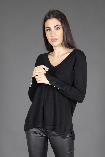 MAGLIA  DONNA TINTA UNITA...