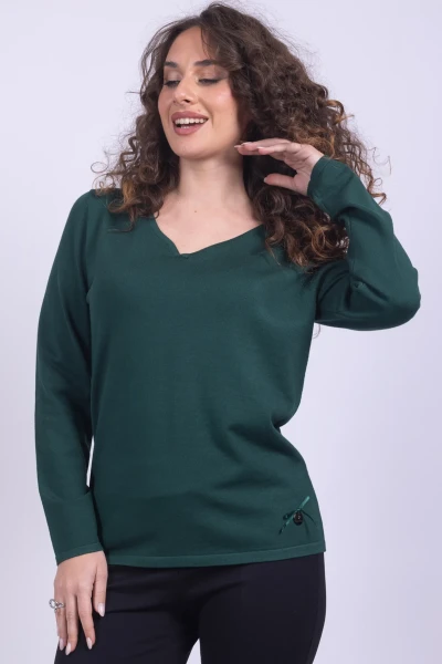 MAGLIA SCOLLO A CUORE MARA...